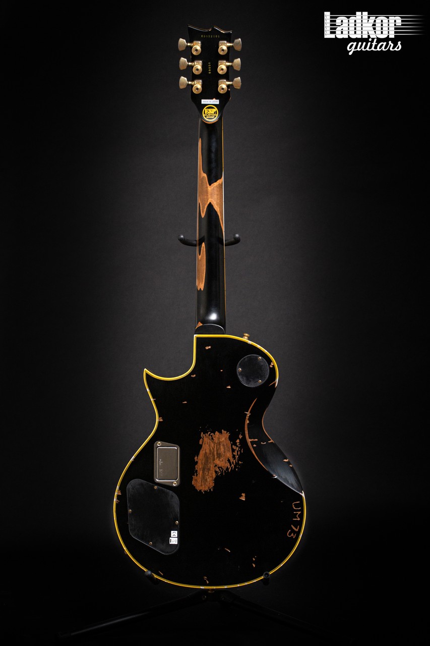 2009 ESP Iron Cross Distressed Black James Hetfield