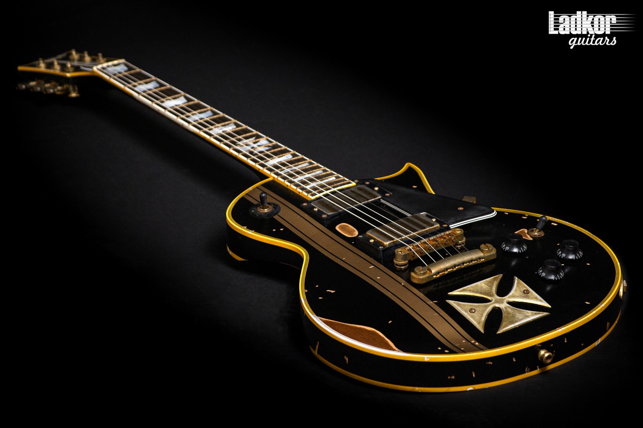 2009 ESP Iron Cross Distressed Black James Hetfield