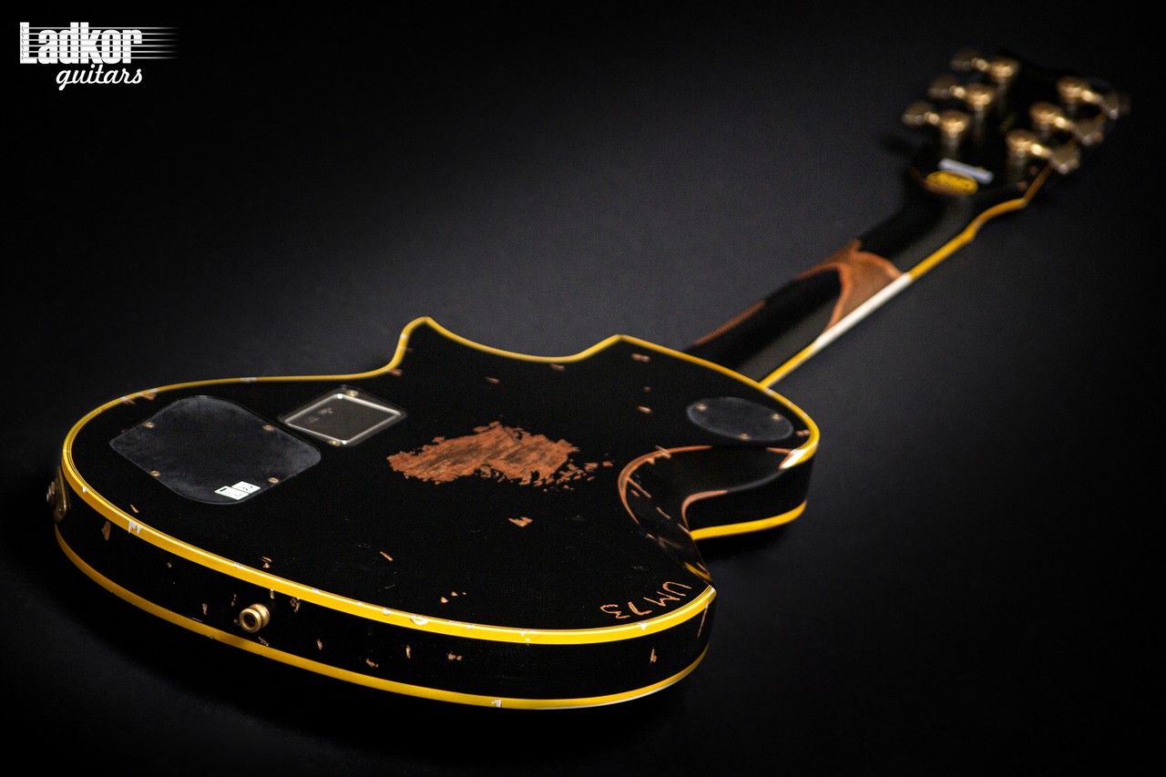 2009 ESP Iron Cross Distressed Black James Hetfield Signature