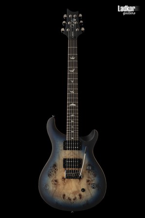 PRS SE Custom 24-08 Poplar Burl Lake Blue Midnight Burst Limited Edition 1 Of 2500 NEW