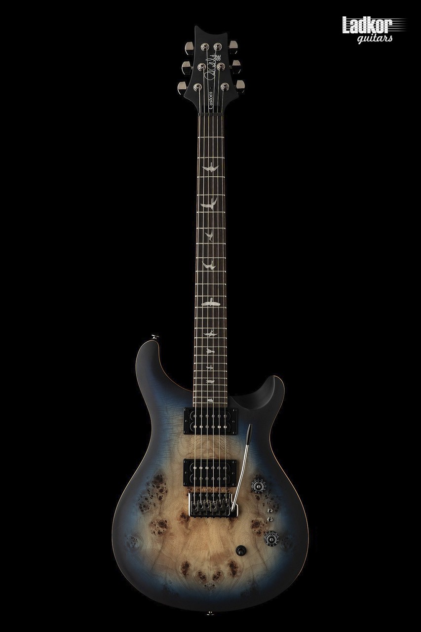【美品】PRS SE Custom24-08 Poplar Burl PRS SE Exotic Custom 24-08 Poplar Burl Electric Guitar Lake
