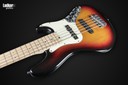 2008 Fender American Deluxe Jazz Bass V 3-Tone Sunburst 5 String Bass