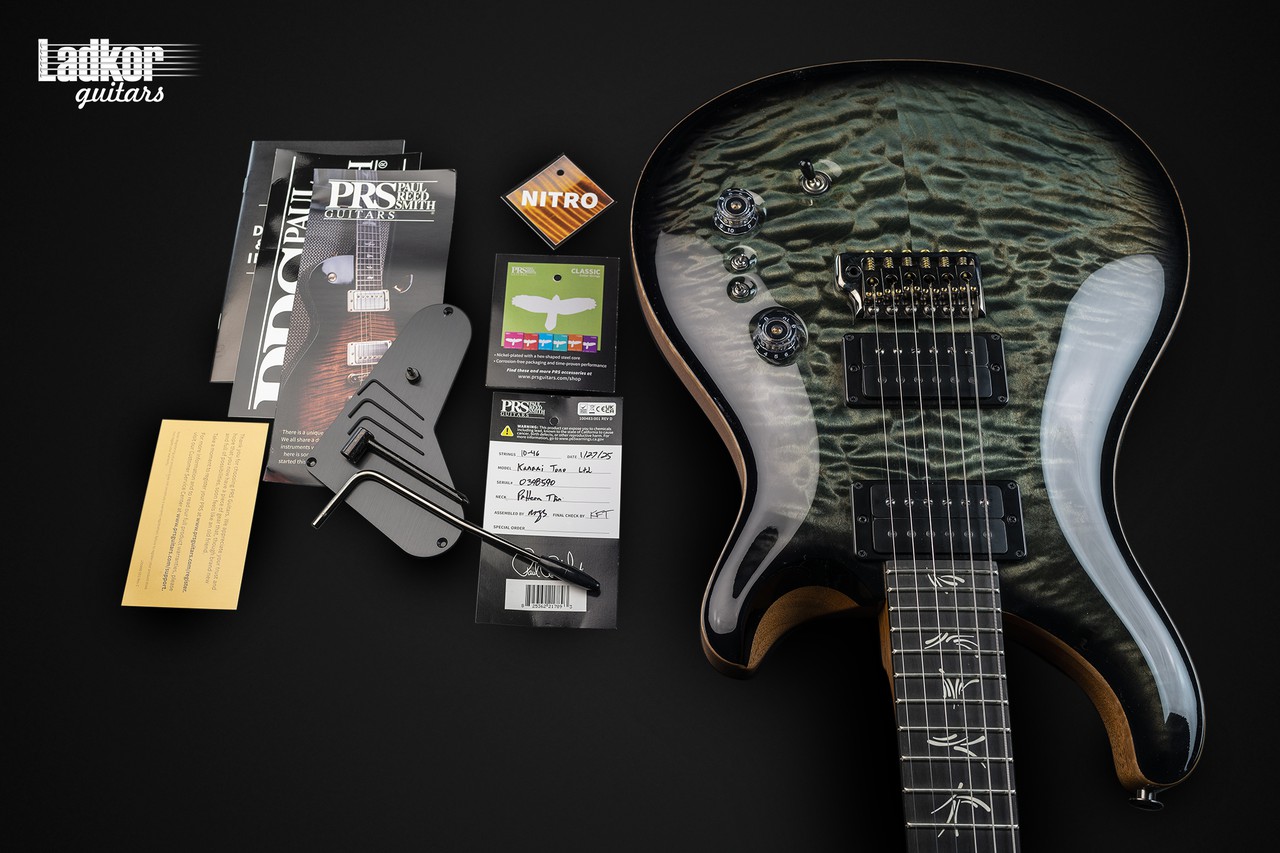 PRS Kanami Signature Custom 24-08 Trampas Green Smokeburst Quilt
