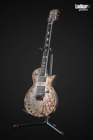 ESP E-II RZK-II Distressed Burnt Fishman Fluence Richard Z Kruspe Signature NEW