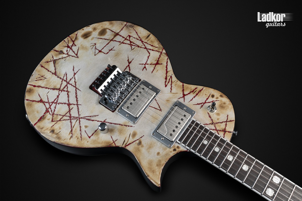 ESP E-II RZK-II Distressed Burnt Fishman Fluence Richard Z Kruspe