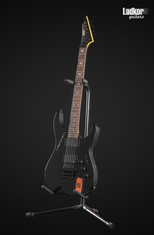 ESP KH-2 Vintage Distressed Black Kirk Hammett Signature Metallica NEW