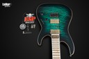 ESP E-II M-II NT Black Turquoise Burst Bare Knuckle NEW