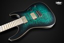 ESP E-II M-II NT Black Turquoise Burst Bare Knuckle NEW