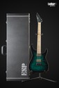 ESP E-II M-II NT Black Turquoise Burst Bare Knuckle NEW