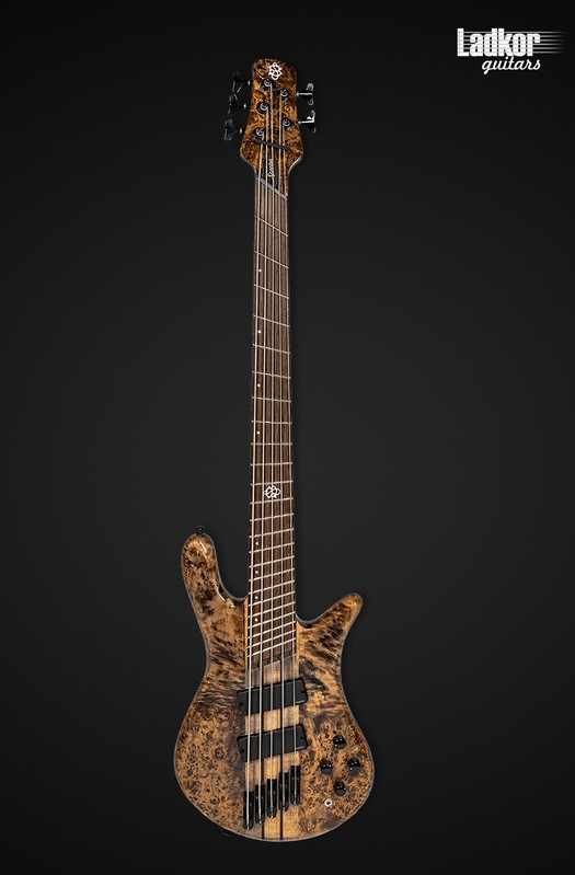 Spector NS Dimension 5 Super Faded Black Gloss Multi-Scale 5 String Bass NEW