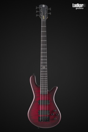Spector NS Pulse II 5 Black Cherry Matte 5 String Bass NEW