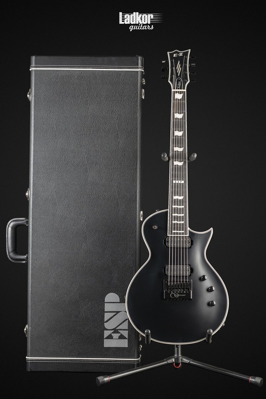 E-II EC-7 ET ESP E-II Eclipse-7 Evertune 7-String Electric Guitar - Black