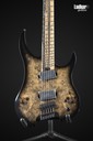 Legator G6FOD Jupiter Burst Ghost Headless Fanned Fret Multi-Scale 6 String Fishman Fluence Overdrive Series NEW