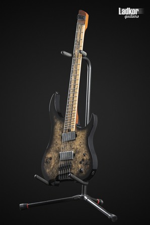 Legator G6FOD Jupiter Burst Ghost Headless Fanned Fret Multi-Scale 6 String Fishman Fluence Overdrive Series NEW