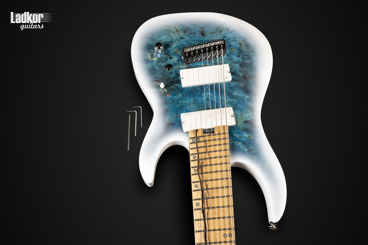 Legator N8FOD Arctic Blue Ninja Fanned Fret Multiscale 8 String