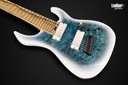 Legator N8FOD Arctic Blue Ninja Fanned Fret Multiscale 8 String Overdrive Series Palemoon Ebony NEW