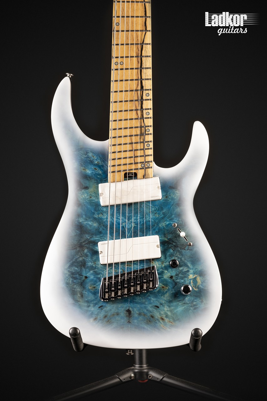Legator N8FOD Arctic Blue Ninja Fanned Fret Multiscale 8