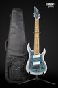 Legator N8FOD Arctic Blue Ninja Fanned Fret Multiscale 8 String Overdrive Series Palemoon Ebony NEW