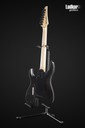 Legator N7FSS Black Quilt Maple Ninja Satin Fanned Fret Multi-Scale 7 String Super Shred Series NEW