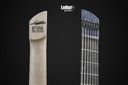 Legator G7FSS Black Flame Maple Ghost Satin Headless Fanned Fret Multi-Scale 7 String Super Shred Series NEW