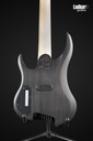 Legator G7FSS Black Flame Maple Ghost Satin Headless Fanned Fret Multi-Scale 7 String Super Shred Series NEW