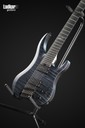 Legator G7FSS Black Flame Maple Ghost Satin Headless Fanned Fret Multi-Scale 7 String Super Shred Series NEW