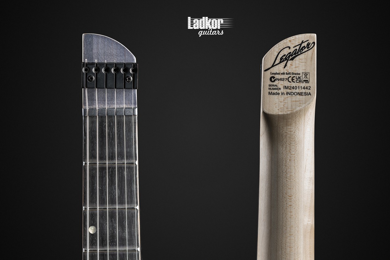 Legator G6SS Black Ghost Headless 6 String Super Shred Series NEW