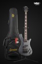Spector Euro 4 LX Bolt-On Transparent Black Satin Matte 4 String Bass NEW