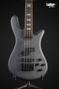Spector Euro 4 LX Bolt-On Transparent Black Satin Matte 4 String Bass NEW