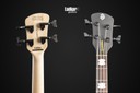 Spector Euro 4 LX Bolt-On Transparent Black Satin Matte 4 String Bass NEW
