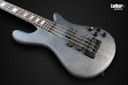 Spector Euro 4 LX Bolt-On Transparent Black Satin Matte 4 String Bass NEW