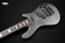 Spector Euro 4 LX Bolt-On Transparent Black Satin Matte 4 String Bass NEW