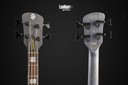 Spector Euro 4 LX Transparent Black Satin Matte 4 String Bass NEW