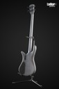 Spector Euro 4 LX Transparent Black Satin Matte 4 String Bass NEW