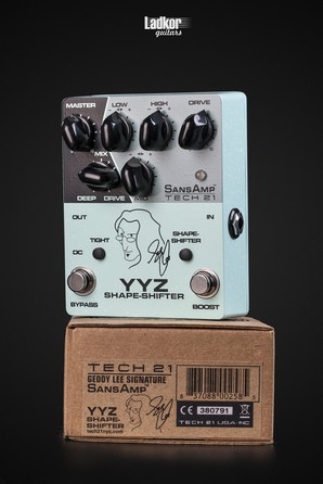 Tech 21 YYZ Shape-Shifter Geddy Lee Signature Sansamp NEW