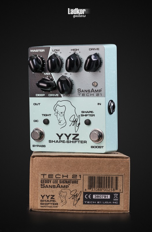 Tech 21 YYZ Shape-Shifter Geddy Lee Signature Sansamp NEW