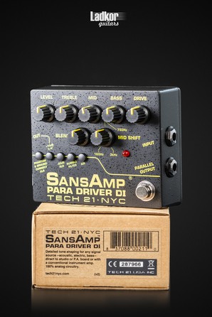 Tech 21 SansAmp Para Driver DI V2 NEW