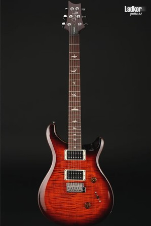 PRS SE Custom 24 Orange Tiger Smokeburst Limited Edition 1 Of 150 NEW