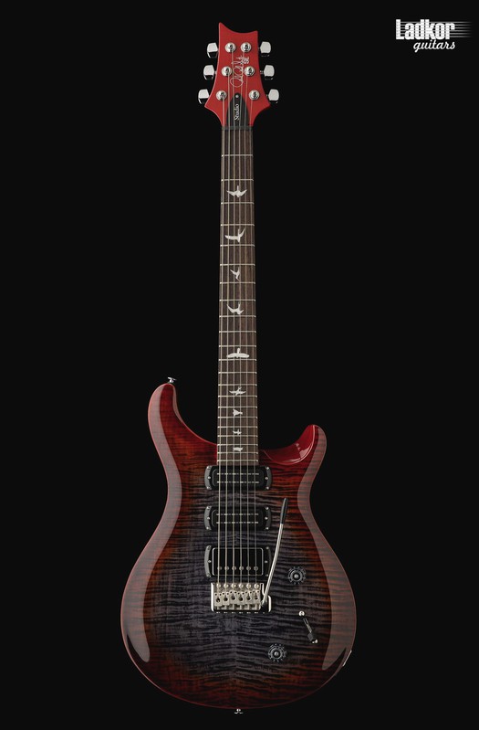 PRS SE Studio Charcoal Cherry Burst NEW
