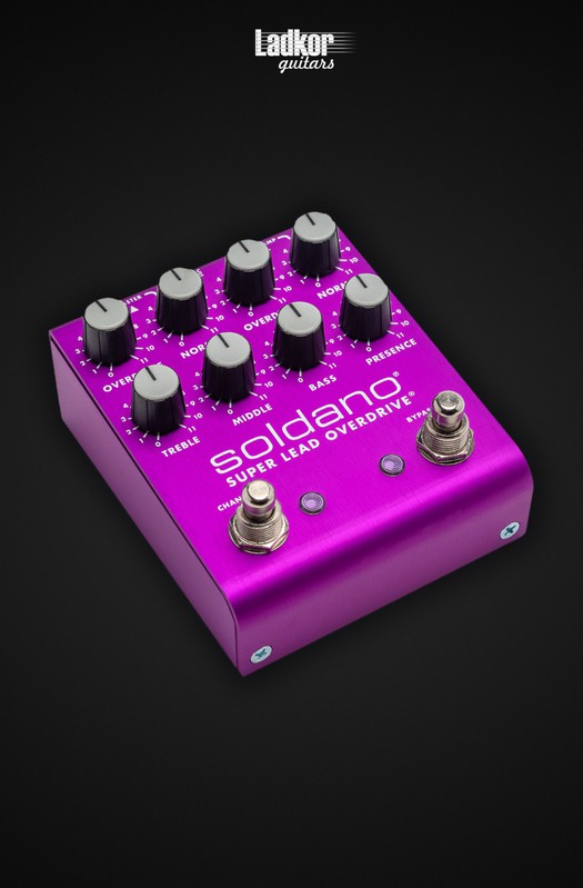 Soldano SLO PLUS Pedal Custom Purple NEW
