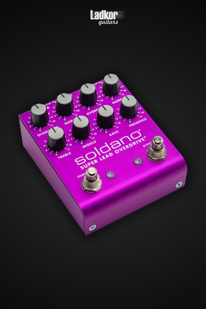 Soldano SLO Pedal Custom Purple 限定色 SOLDANO | SLO Pedal Custom Purple | モリダイラ楽器