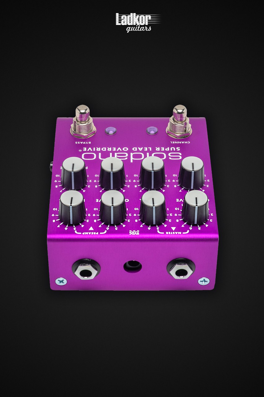 Soldano SLO PLUS Pedal Custom Purple NEW