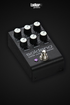 Soldano SLO PEDAL Custom Black Limited Edition NEW