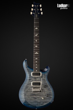 PRS S2 Custom 24-08 Faded Gray Black Blue Burst
