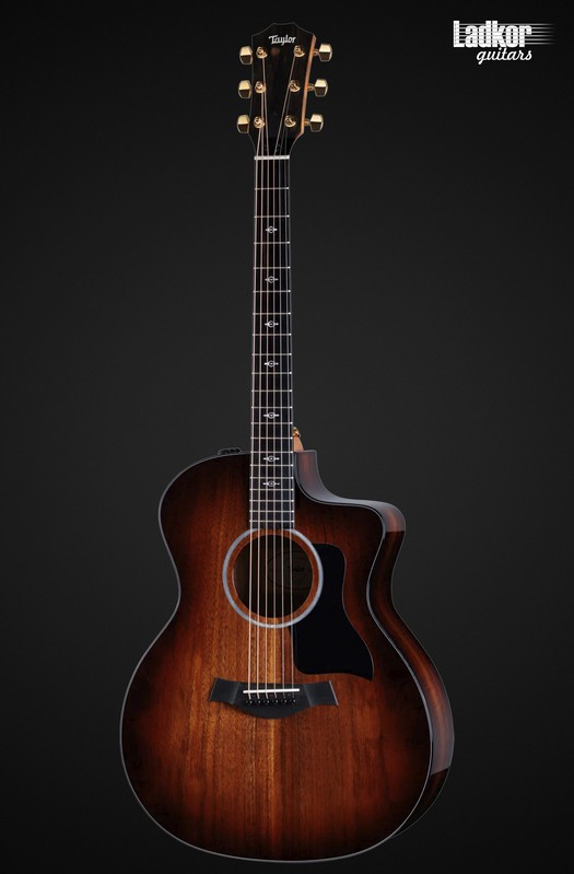 Taylor 224ce-K DLX Koa Deluxe Shaded Edgeburst Grand Auditorium Acoustic Electric Guitar NEW