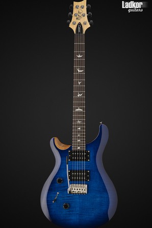 PRS SE Custom 24 Lefty Faded Blue Burst