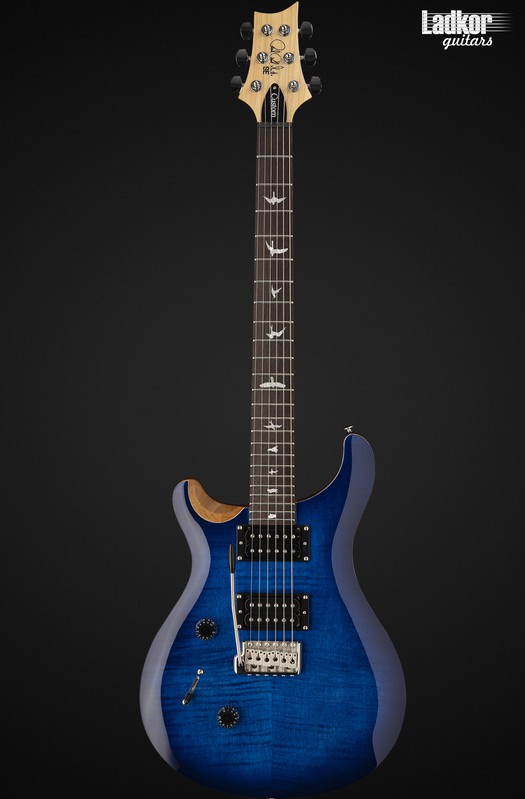 PRS SE Custom 24 Lefty Faded Blue Burst