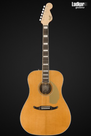 Fender California Vintage King Aged Natural Acoustic Electric Guitar