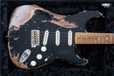 Fender Custom Shop LTD Poblano Strat Super Heavy Relic Stratocaster Aged Black Limited Edition