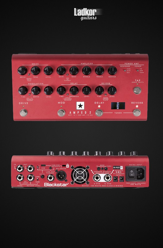 Blackstar Dept 10 AMPED 2 100 Watts Guitar Amplifier FX Pedal